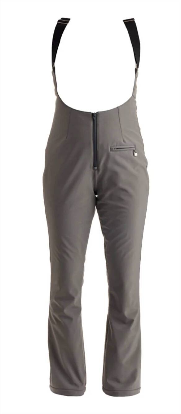 NEW NILS women's ethyl 2.0 bib ski pant in graphite